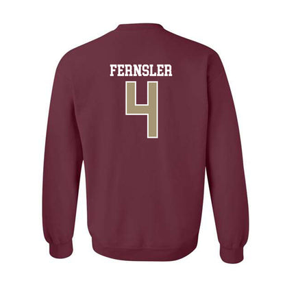 Lafayette College - NCAA Baseball : Boden Fernsler - Classic Shersey Crewneck Sweatshirt-1