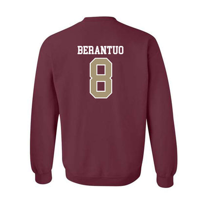 Lafayette College - NCAA Football : Maddox Berantuo - Classic Shersey Crewneck Sweatshirt-1