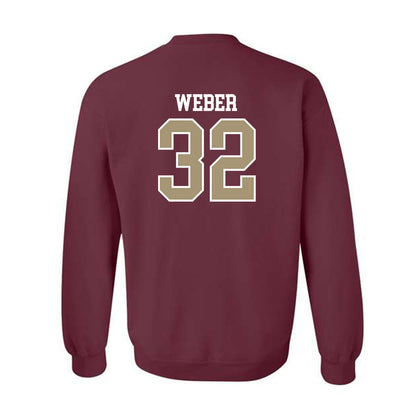 Lafayette College - NCAA Football : Ethan Weber - Classic Shersey Crewneck Sweatshirt-1