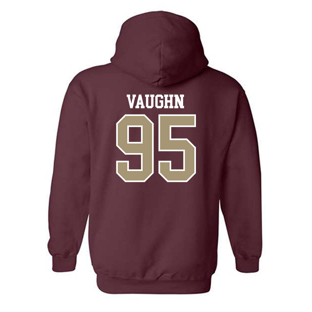 Lafayette College - NCAA Football : Michael Vaughn - Classic Shersey Hooded Sweatshirt-1