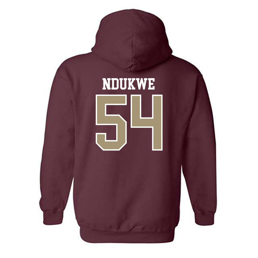 Lafayette College - NCAA Football : Mcbright Ndukwe - Classic Shersey Hooded Sweatshirt-1