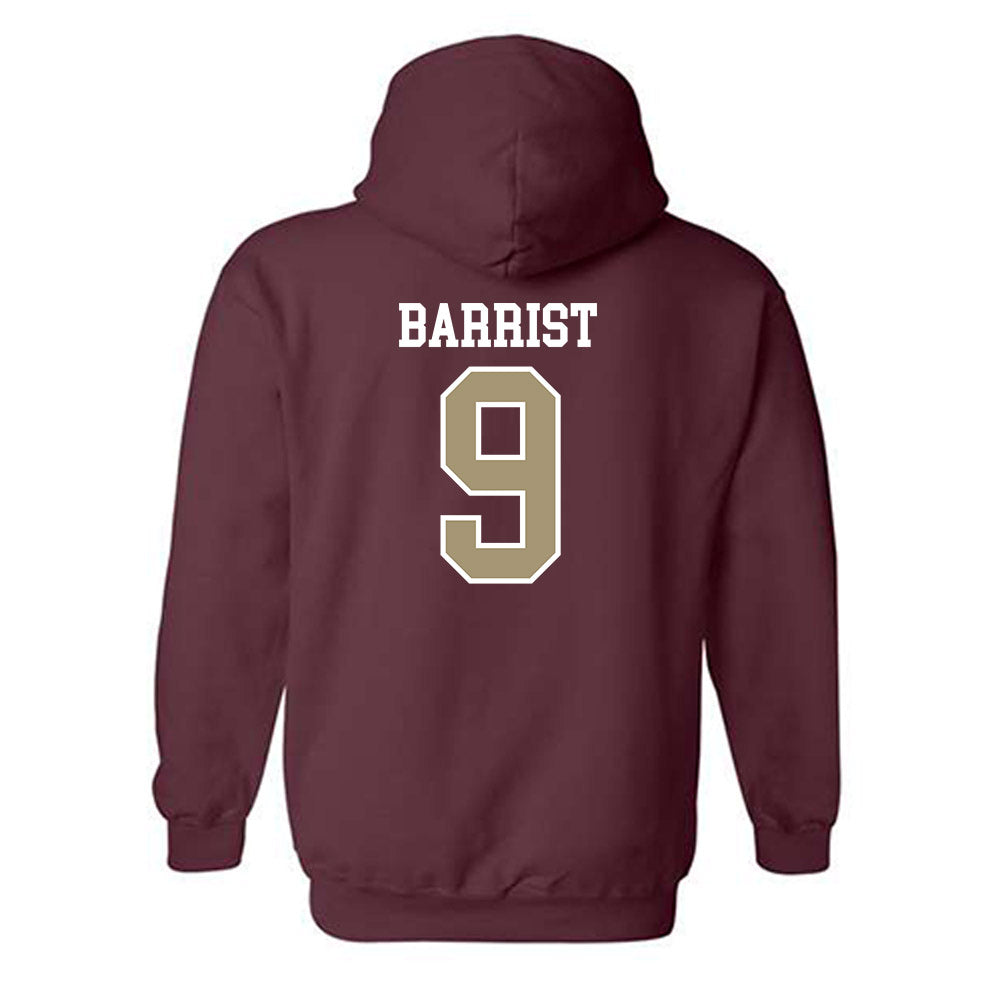 Lafayette College - NCAA Baseball : Alex Barrist - Classic Shersey Hooded Sweatshirt-1