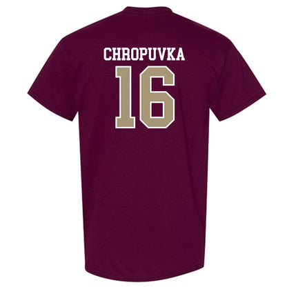 Lafayette College - NCAA Baseball : Curtis Chropuvka - Classic Shersey T-Shirt-1