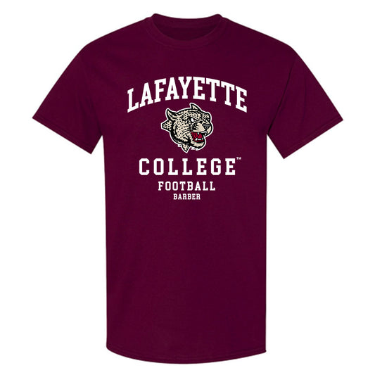Lafayette College - NCAA Football : Will Barber - Classic Fashion Shersey T-Shirt-0
