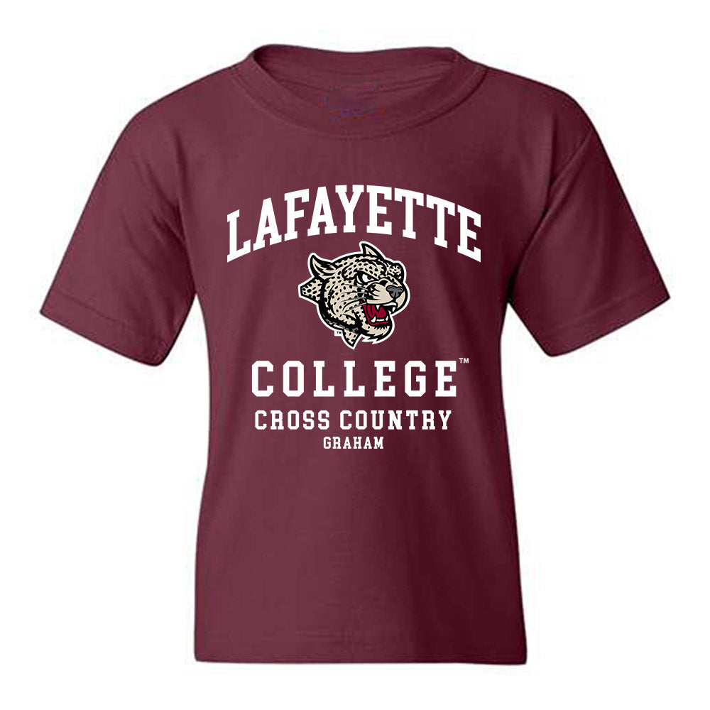 Lafayette College - NCAA Women's Cross Country : Braelyn Graham - Classic Fashion Shersey Youth T-Shirt-0