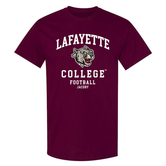 Lafayette College - NCAA Football : Carson Jacoby - Classic Fashion Shersey T-Shirt-0