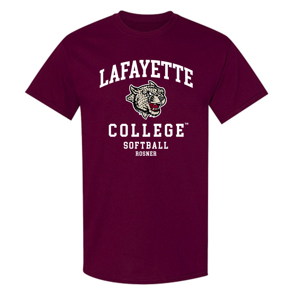 Lafayette College - NCAA Softball : Danielle Rosner - Classic Fashion Shersey T-Shirt-0