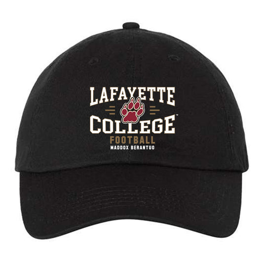 Lafayette College - NCAA Football : Maddox Berantuo - Dad Hat-0