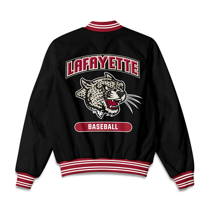 Lafayette College - NCAA Baseball : Alex Payne - Bomber Jacket-1