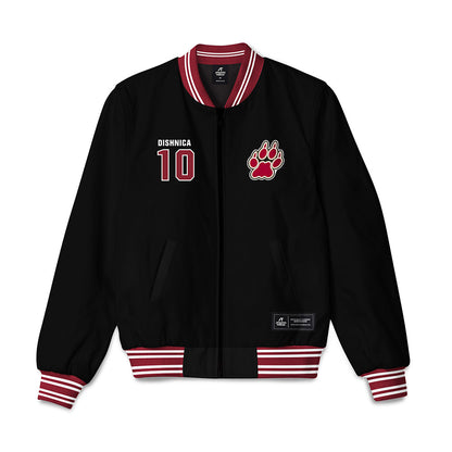 Lafayette College - NCAA Men's Soccer : Samir Dishnica - Bomber Jacket-0