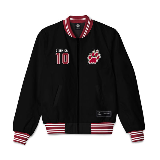 Lafayette College - NCAA Men's Soccer : Samir Dishnica - Bomber Jacket-0