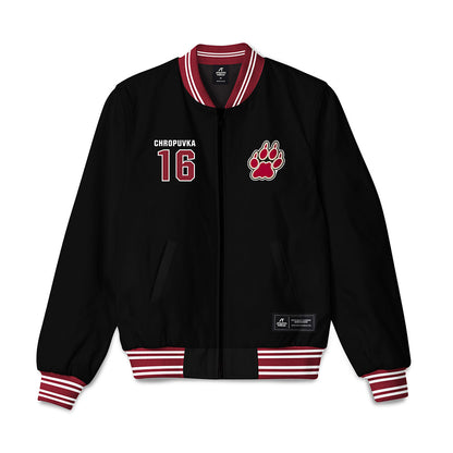 Lafayette College - NCAA Baseball : Curtis Chropuvka - Bomber Jacket-0