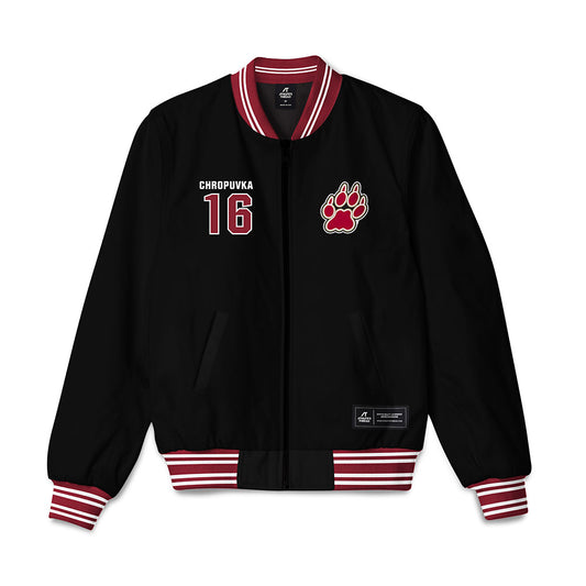 Lafayette College - NCAA Baseball : Curtis Chropuvka - Bomber Jacket-0