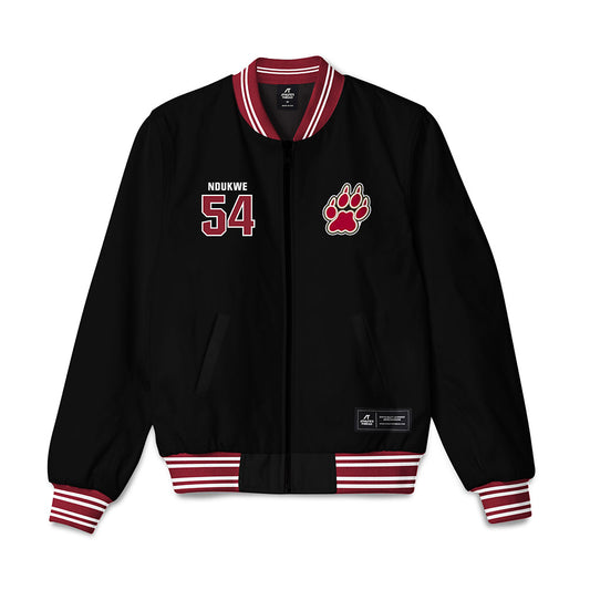 Lafayette College - NCAA Football : Mcbright Ndukwe - Bomber Jacket-0