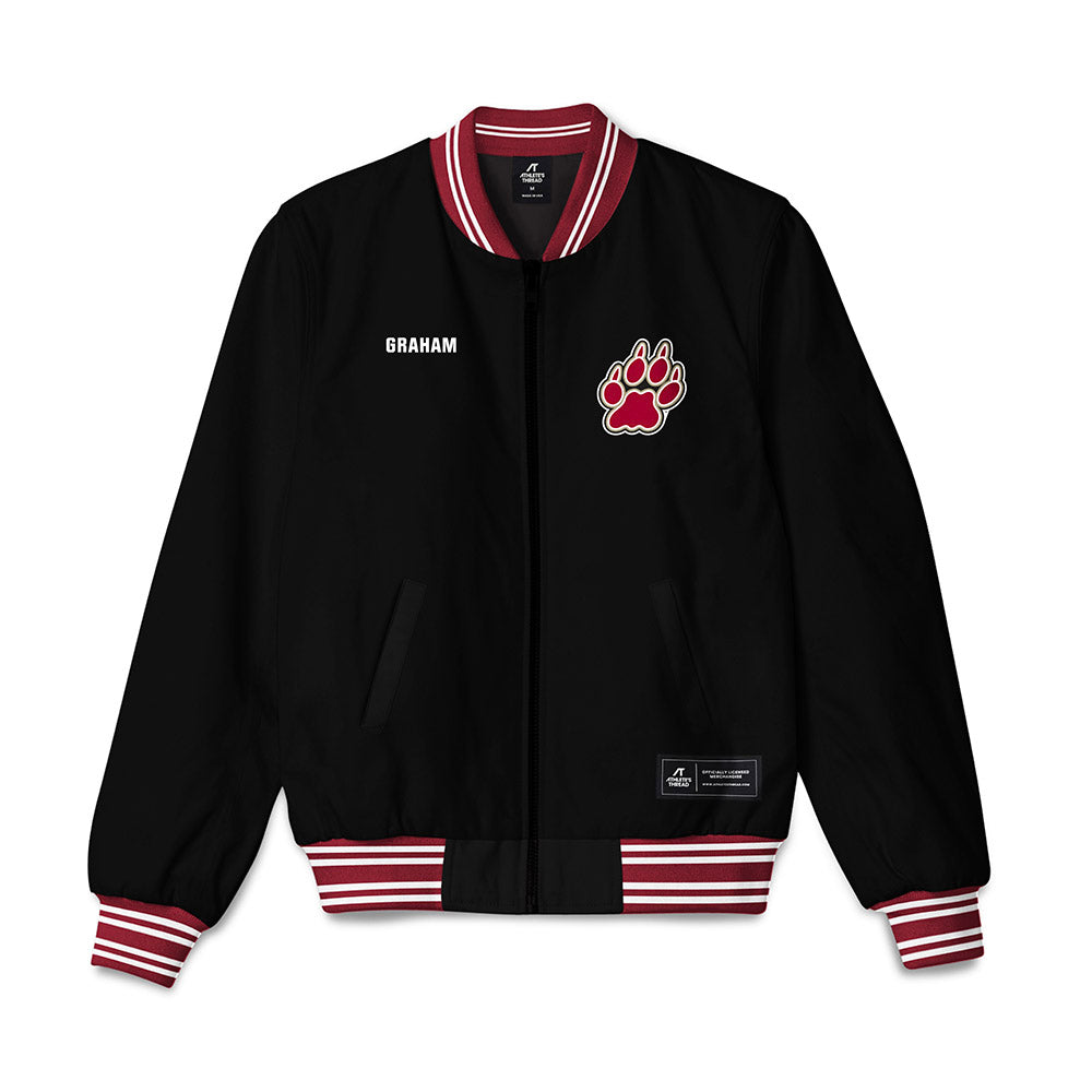 Lafayette College - NCAA Women's Cross Country : Braelyn Graham - Bomber Jacket-0