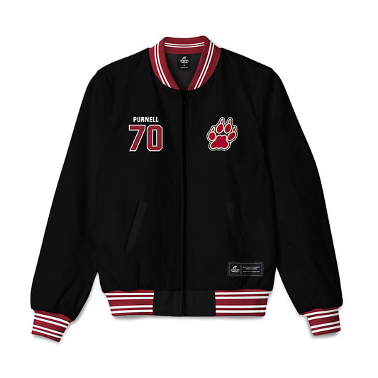 Lafayette College - NCAA Football : Quinn Purnell - Bomber Jacket-0
