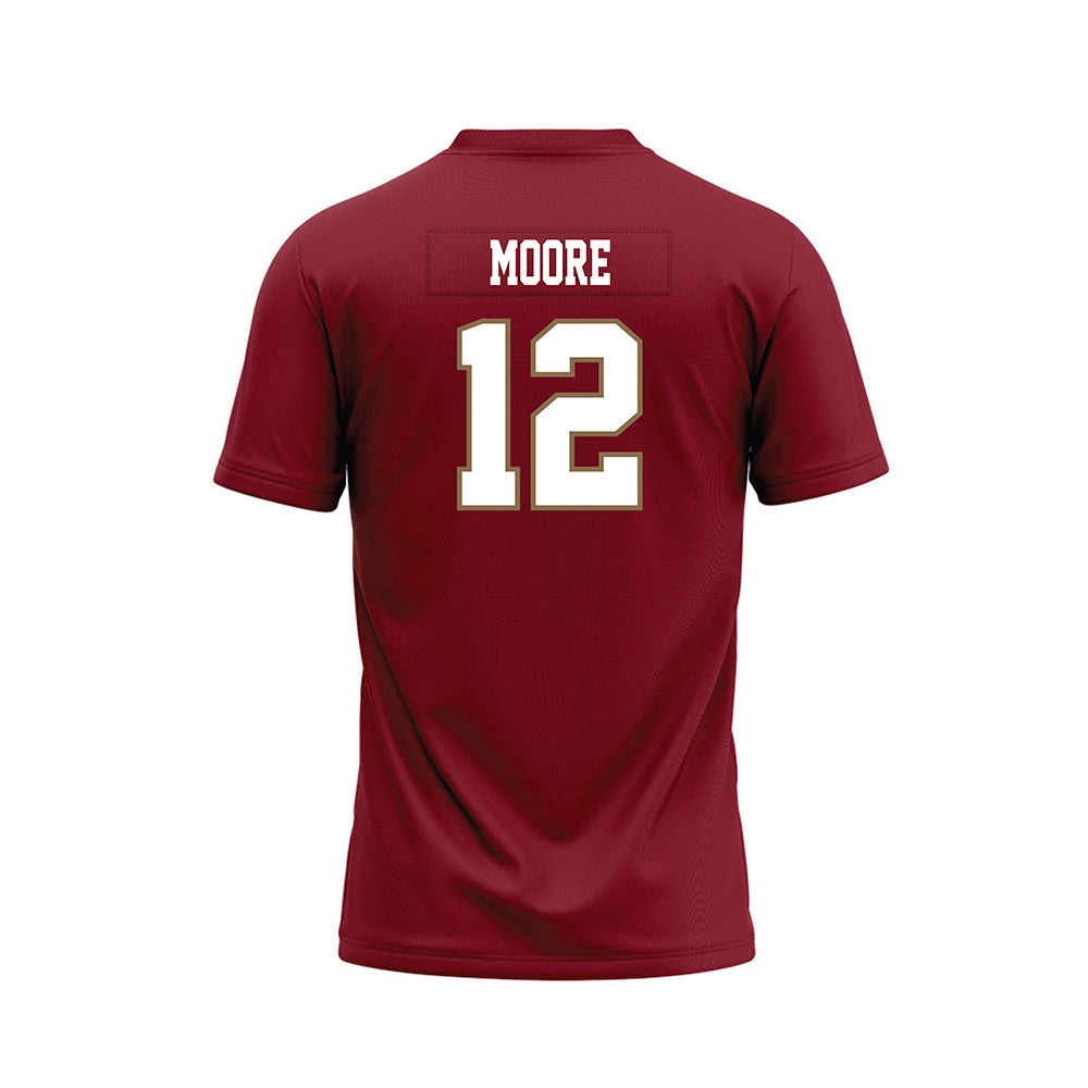 Lafayette College - NCAA Football : Cairo Moore - Red Premium Football Jersey-1