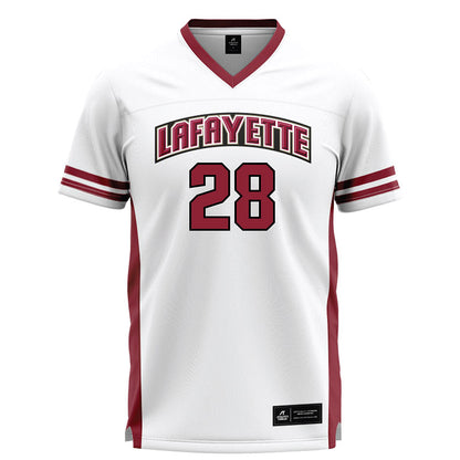 Lafayette College - NCAA Men's Lacrosse : Sean Diczok - White Lacrosse Jersey-0