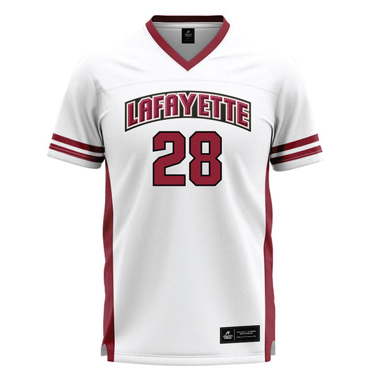 Lafayette College - NCAA Men's Lacrosse : Sean Diczok - White Lacrosse Jersey-0