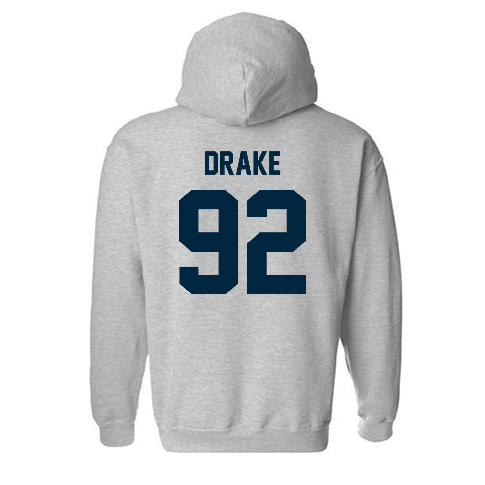 Wyoming - NCAA Football : Dante Drake - Classic Fashion Shersey Hooded Sweatshirt-1
