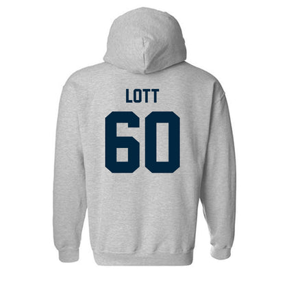 Wyoming - NCAA Football : Grant Lott - Classic Fashion Shersey Hooded Sweatshirt-1