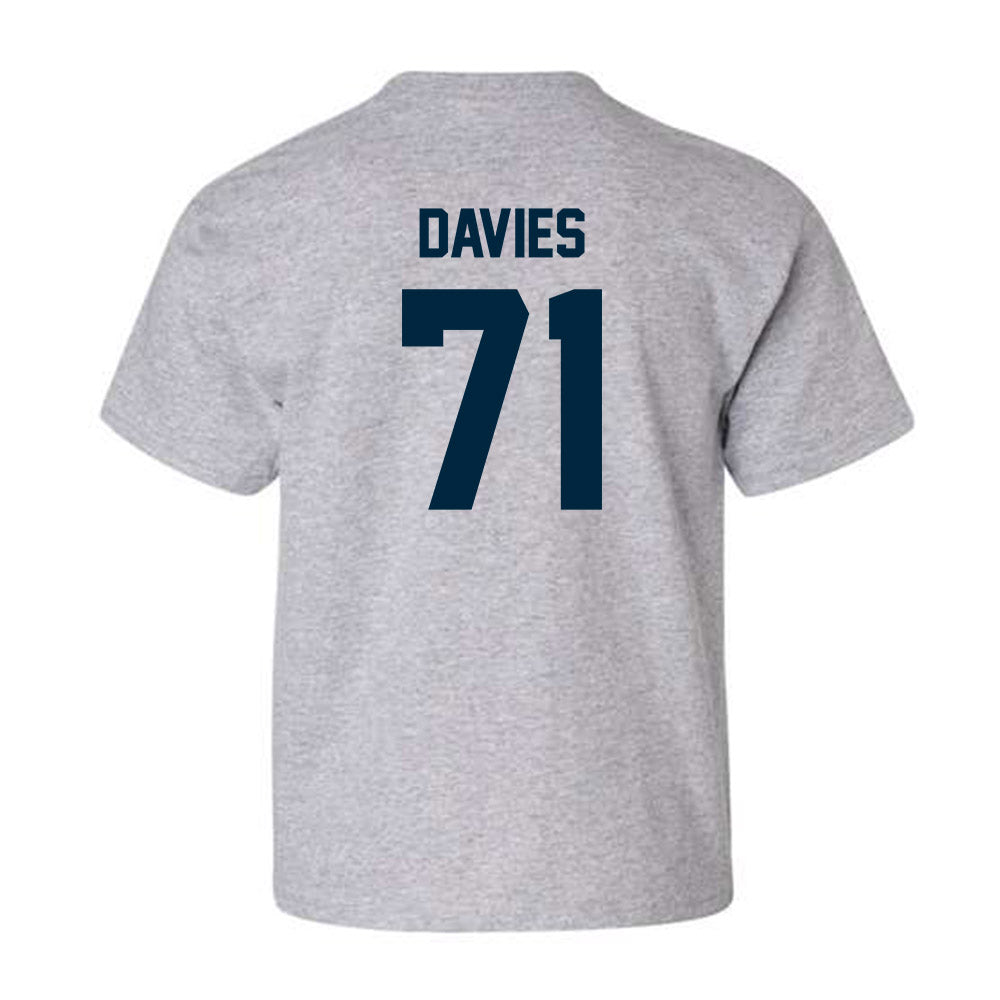 Wyoming - NCAA Football : Jake Davies - Classic Fashion Shersey Youth T-Shirt