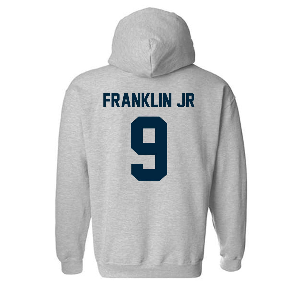 Wyoming - NCAA Football : Travis Franklin Jr - Classic Fashion Shersey Hooded Sweatshirt-1