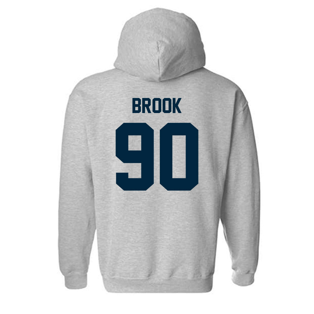 Wyoming - NCAA Football : Cade Brook - Classic Fashion Shersey Hooded Sweatshirt-1