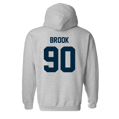 Wyoming - NCAA Football : Cade Brook - Classic Fashion Shersey Hooded Sweatshirt-1