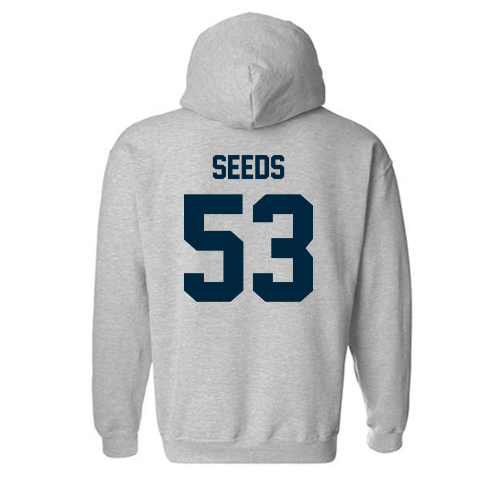 Wyoming - NCAA Football : Tegen Seeds - Classic Fashion Shersey Hooded Sweatshirt-1