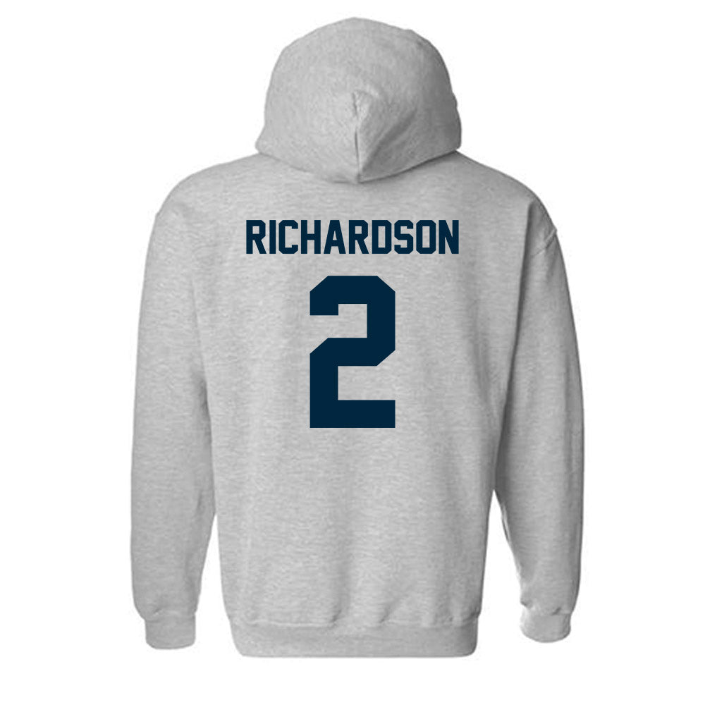 Wyoming - NCAA Football : Eric Richardson - Classic Fashion Shersey Hooded Sweatshirt-1