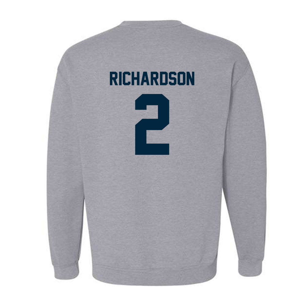 Wyoming - NCAA Football : Eric Richardson - Classic Fashion Shersey Crewneck Sweatshirt-1