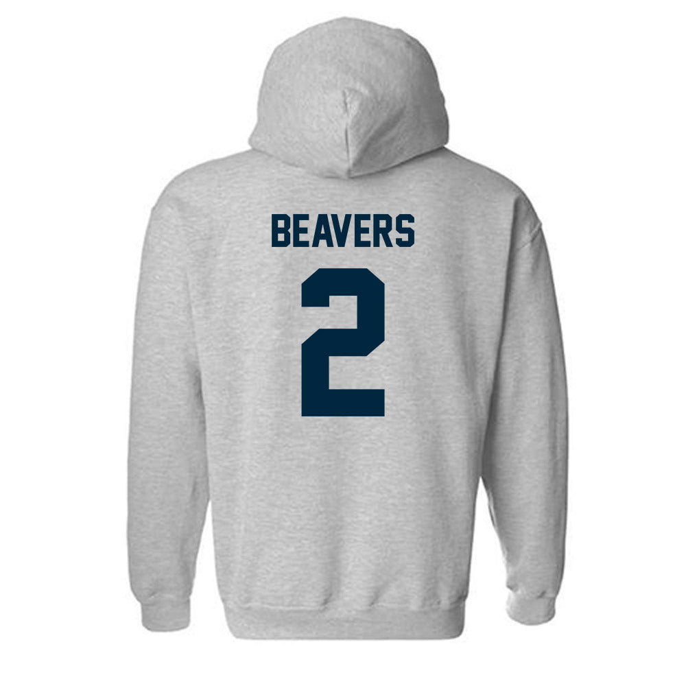 Wyoming - NCAA Football : Anthony Beavers - Classic Fashion Shersey Hooded Sweatshirt-1