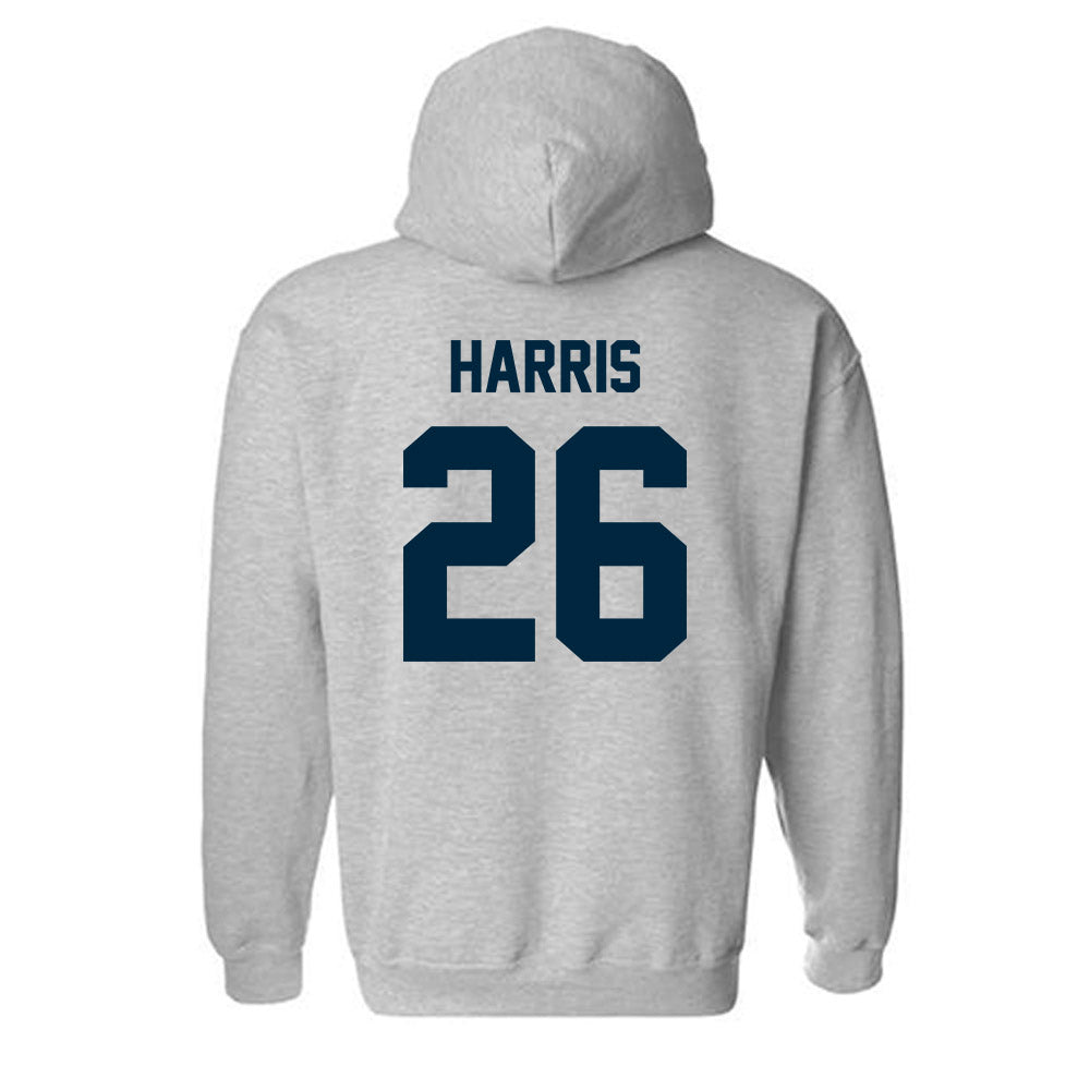 Wyoming - NCAA Football : Samuel Harris - Classic Fashion Shersey Hooded Sweatshirt-1