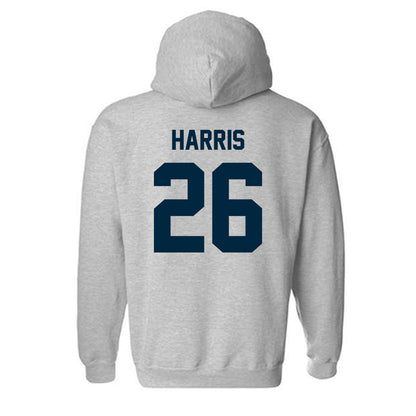 Wyoming - NCAA Football : Samuel Harris - Classic Fashion Shersey Hooded Sweatshirt-1