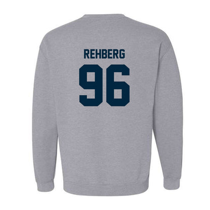 Wyoming - NCAA Football : Henry Rehberg - Classic Fashion Shersey Crewneck Sweatshirt-1