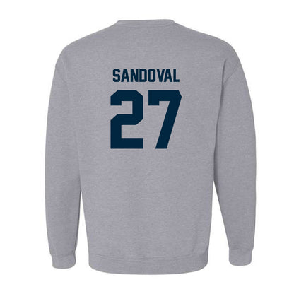 Wyoming - NCAA Football : Joaquin Sandoval - Classic Fashion Shersey Crewneck Sweatshirt