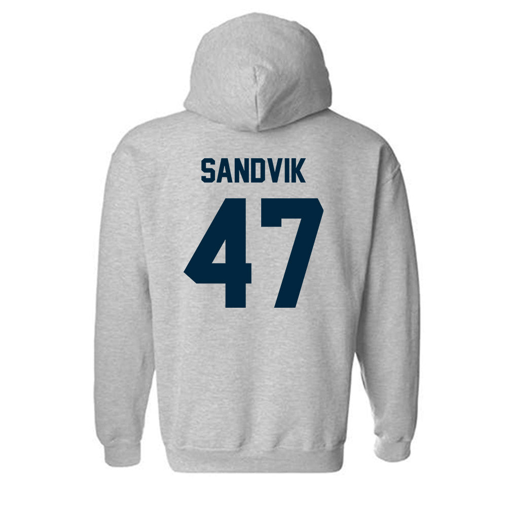 Wyoming - NCAA Football : Erik Sandvik - Classic Fashion Shersey Hooded Sweatshirt