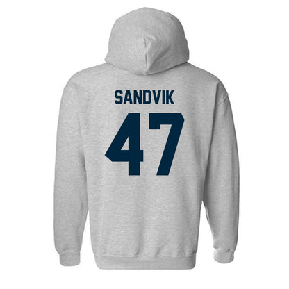 Wyoming - NCAA Football : Erik Sandvik - Classic Fashion Shersey Hooded Sweatshirt