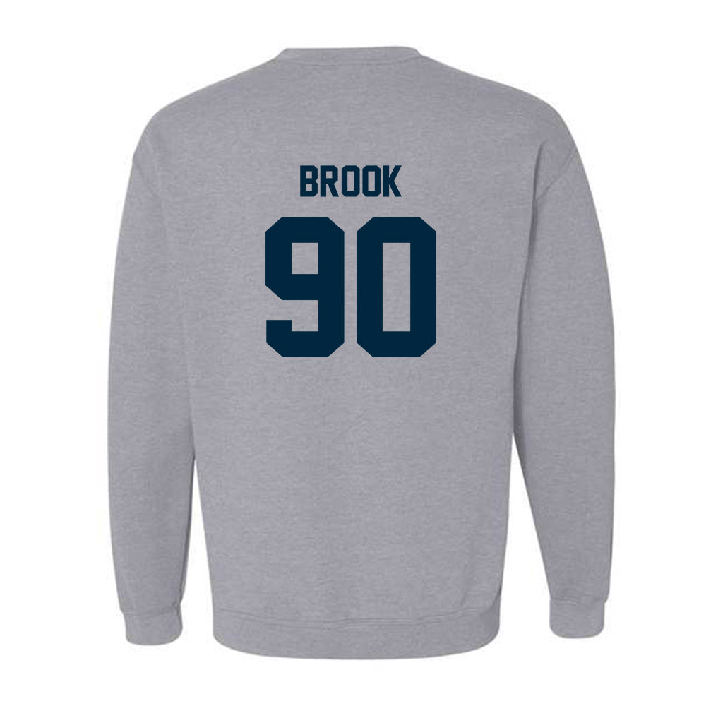 Wyoming - NCAA Football : Cade Brook - Classic Fashion Shersey Crewneck Sweatshirt-1