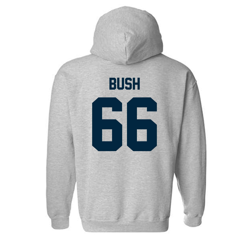 Wyoming - NCAA Football : Johnathan Bush - Classic Fashion Shersey Hooded Sweatshirt-1