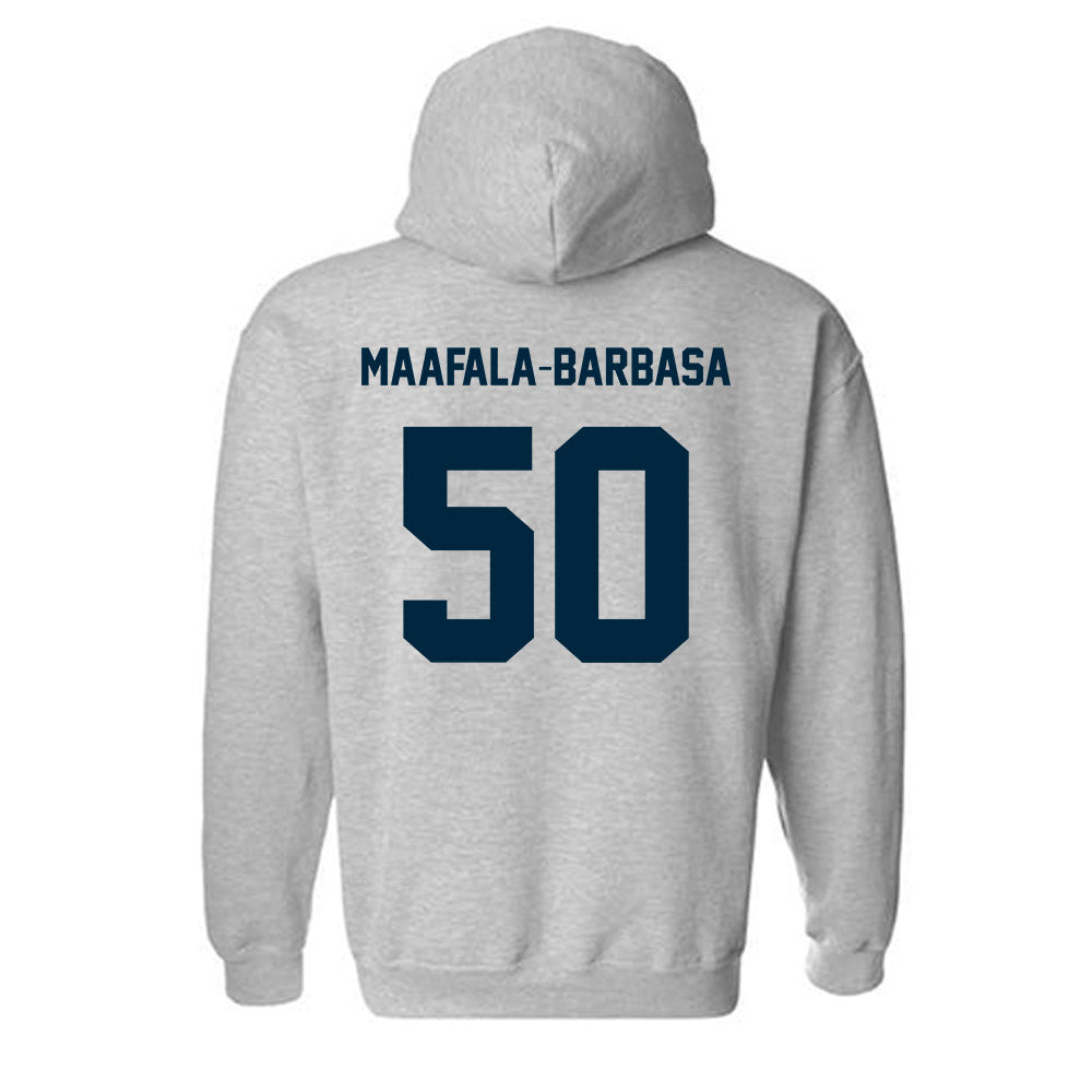Wyoming - NCAA Football : Tanielu Maafala-Barbasa - Classic Fashion Shersey Hooded Sweatshirt-1
