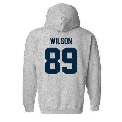Wyoming - NCAA Football : Jacob Wilson - Classic Fashion Shersey Hooded Sweatshirt-1