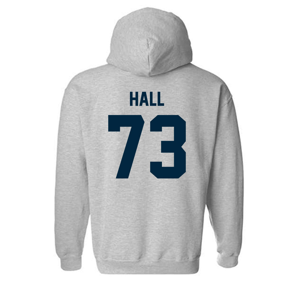 Wyoming - NCAA Football : Caleb Hall - Classic Fashion Shersey Hooded Sweatshirt-1