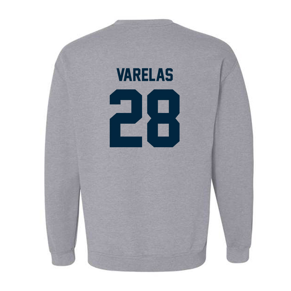 Wyoming - NCAA Football : Nikos Varelas - Classic Fashion Shersey Crewneck Sweatshirt-1
