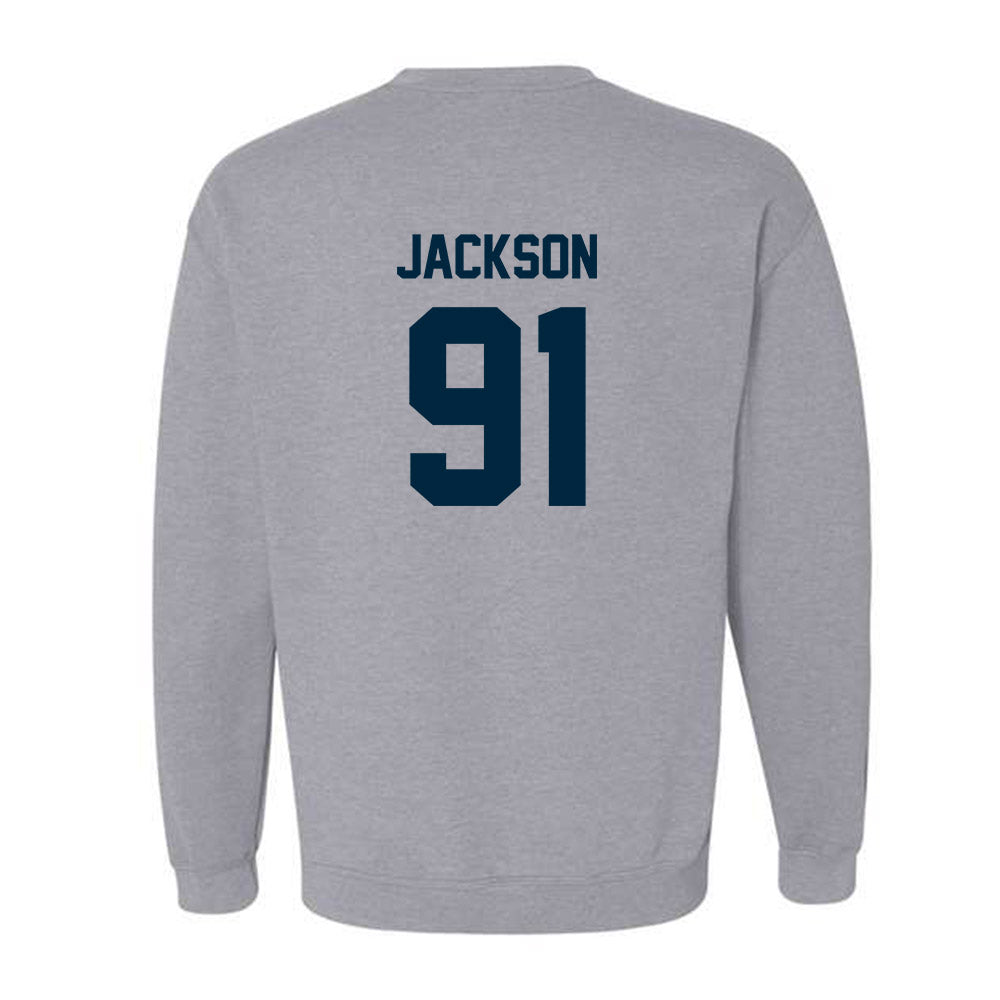 Wyoming - NCAA Football : Xavier Jackson - Classic Fashion Shersey Crewneck Sweatshirt-1
