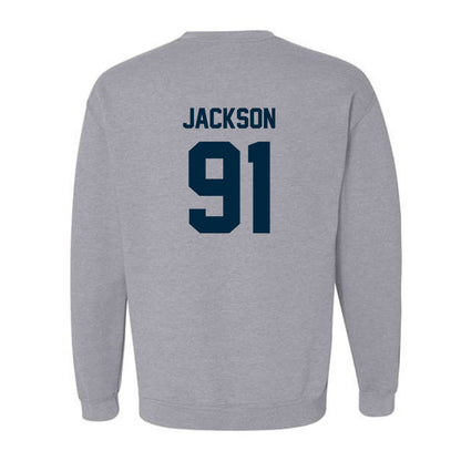 Wyoming - NCAA Football : Xavier Jackson - Classic Fashion Shersey Crewneck Sweatshirt-1