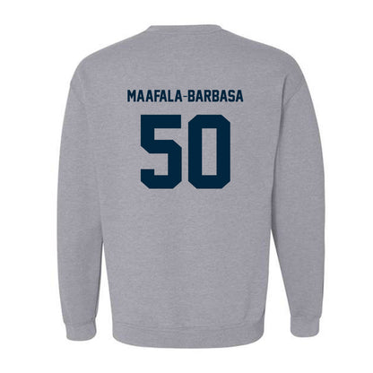 Wyoming - NCAA Football : Tanielu Maafala-Barbasa - Classic Fashion Shersey Crewneck Sweatshirt-1