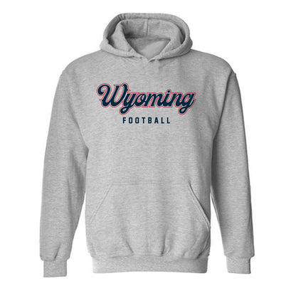 Wyoming - NCAA Football : Spencer Rathbun - Classic Fashion Shersey Hooded Sweatshirt