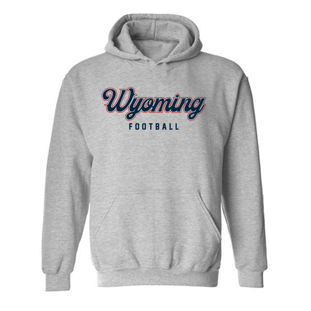 Wyoming - NCAA Football : Xavier Jackson - Classic Fashion Shersey Hooded Sweatshirt-0